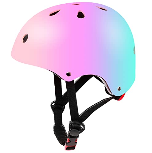 Kids Gradient Skateboard Helmet