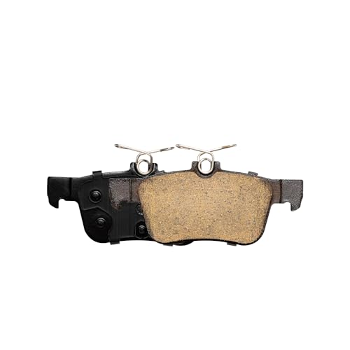 Image of Detroit Axle - Rear Brake Pads for 2022-2024 Ford Edge 2013-2016 Fusion 2015-2019 Lincoln MKC 2016-2018 MKX 2013-2020 MKZ 2021-2023 Nautilus, Ceramic Brake Pads Replacement