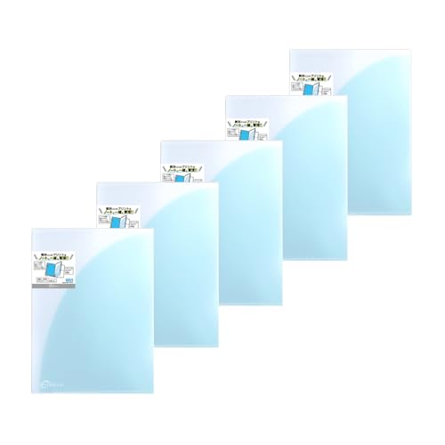 ショウワノート プリモッチ ファイル 4ポケット付きファイル プリント整理 B5サイズノート対応 5個パック 青 377000001*5