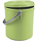 ✅ Mit Deckel und Henkel - Deckel verschließbar mit Henkel - ca. 31 cm hoch - Farbe: Grün - Fassungsvermögen: ca. 20 Liter - Gesamtgröße: ca. Ø 30 x 31 cm - Gewicht: ca. 900g