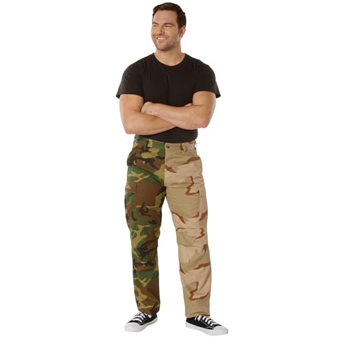 Rothco Two-Tone Camo BDU Pants Military Cargo Pants