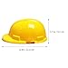Toyvian Kids Safety Helmet Toy 4 Pcs Set Simulation Engineering Hard Hats for Children Role Play Construction Dress up Party Supplies