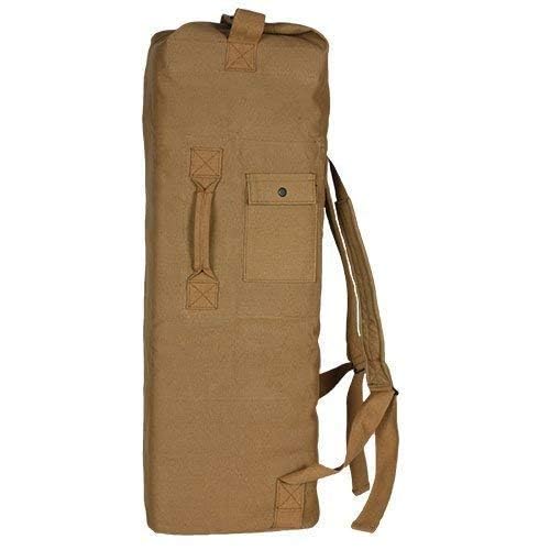 Image of Farm Blue 2 Strap Military Travel Duffle Bag, Coyote, XL, Military Backpack Duffel Bag