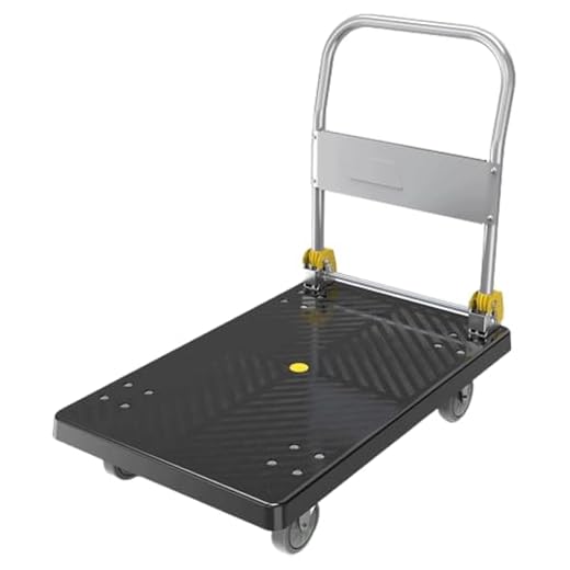 Heavy-Duty Folding Platform Truck for Easy Transport