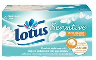 Fazzoletti Lotus Compact+ Style X18 Confezioni - Morbidi E Resistenti Al Lavaggio