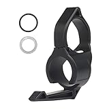 Jungle Leopard Tactical Flashlight Ring Adapter Portable Military Shooting Finger Ring Flashlights Holder Outdoor Equipment (Color : AC-06-BK)