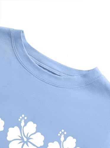 Image of Remidoo Oversized Graphic Tshirts for Women Casual Loose Fit Short Sleeve Tee