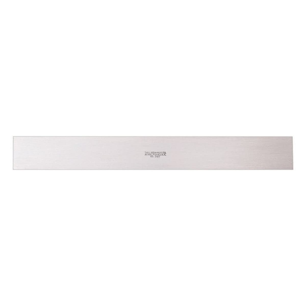 Starrett Steel Straight Edge, Not Beveled or Graduated - 12" (300mm) Length, 11/64" (4.4mm) Thickness, 1-13/32" (36mm) Width,
