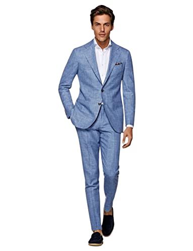 Costume lin homme léger anti-transpiration pour rester frais au bureau et en soirée