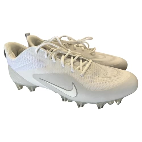 Nike Alpha Huarache8 Pro Lacrosse Cleats CW4439-110 Size Mens 14.0 White