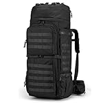 Mardingtop 75L Mochila Táctica Mochila Trekking Mo...: Mochila multfuncional: Nuestra mochila táctica Mardingtop 75L ofrece una gran capacidad de 75 litros y es perfecta para los entusiastas del deporte. Si usted está haciendo senderismo, trekking o camping, esta mochila le ofrece un apoyo fiable. Calida...