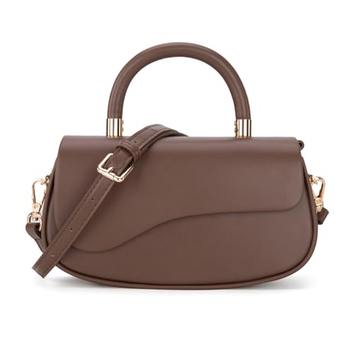 Milan Chiva Small Elegant Top Handle Purses for Women Mini Handbags Cute Crossbody Wedding Purse Flap Bag Dressy Purse MC-398CF