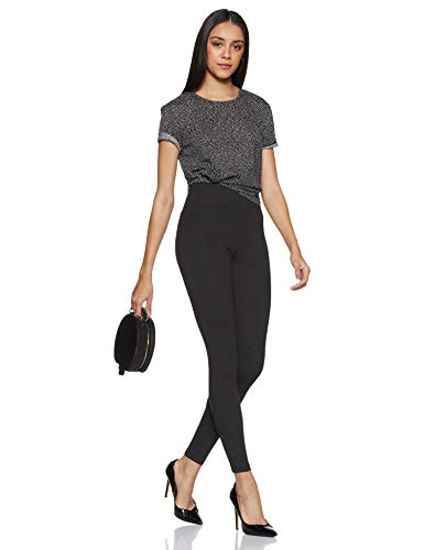 Image of Marks & Spencer Women's Solid High Rise Skinny Fit Leggings