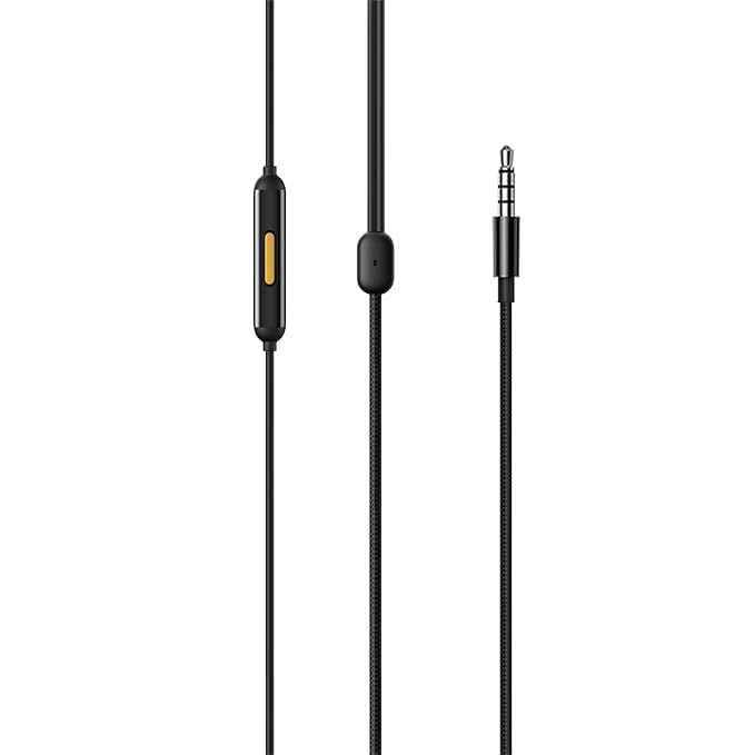 Image of QQLIKE Original Buds 3 (3.5 mm) Wired in Ear Earphones with Mic (Black)