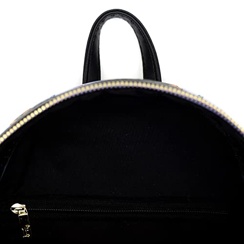 Loungefly Mini Backpack, Disney Villains, Maleficent Ursula Evil Queen Scar Hades4