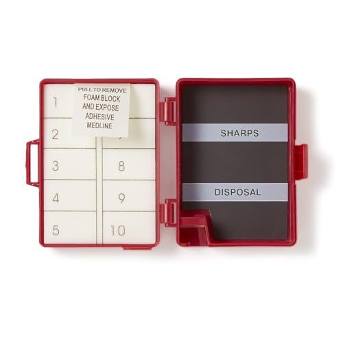Foam Needle Counter with Magnet, 10-Count,50,Case,NC10FBR