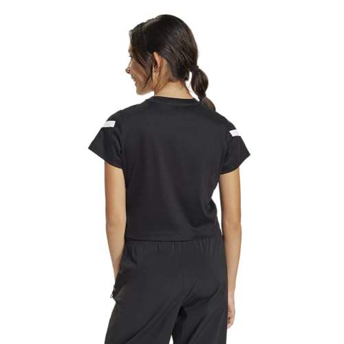 adidas Girls' Z.N.E. Cropped Fitted T-Shirt3