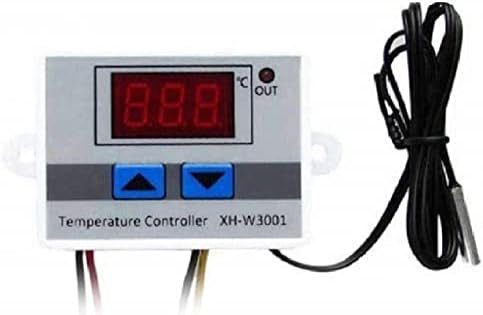 Temperature Controller QS-TC01 | Digital Thermostat | -50°C to 110°C Range | Single Relay | for Aquariums | Incubators | Heating Devices