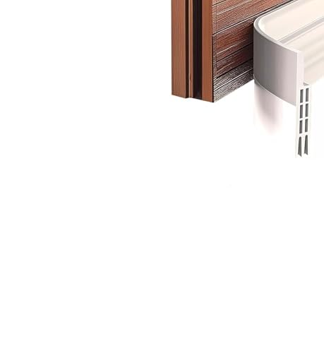 Guarnizione Autoadesiva in Silicone per Porte, 1m x 5cm, Barriera Contro Zugluft e Insetti, Isolante Acustico, Resistente agli Agenti Atmosferici, Facile da Applicare, Ideale per Casa e Ufficio