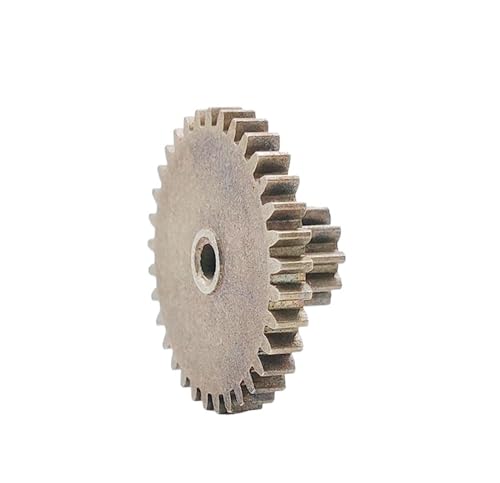 Bevel Gear Pinion Hardware Mechanical 1pcs 33102B 0.5M Alloy Double Gear Big 33 Teeth OD=17.2mm Small 10 Teeth Od=6mm Metal Pinion 33T+10T