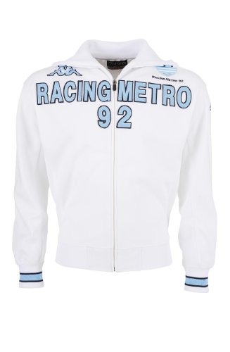 RACING METRO 92 Veste Eroi Collection Officielle Kappa - Rugby Top 14 - Taille Enfant garçon 14 Ans