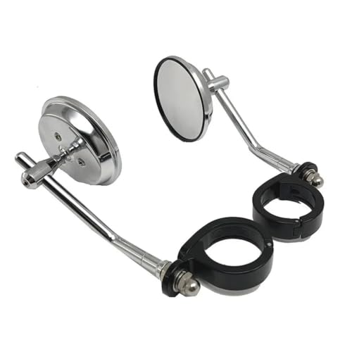 Espejos de motocicleta cromados con visión nítida antivibración para Iron 883 XL883N