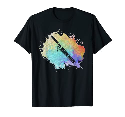 Rainbow Bassoon Splash - Kit musical de orquesta Camiseta