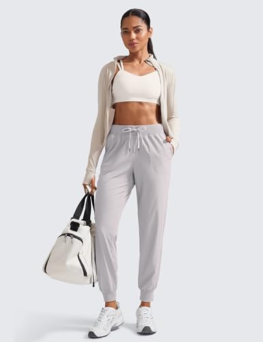 Image of CRZ YOGA Lightweight Workout Joggers 27.5 inch | Quick Dry, Pockets, for Women, Casual
