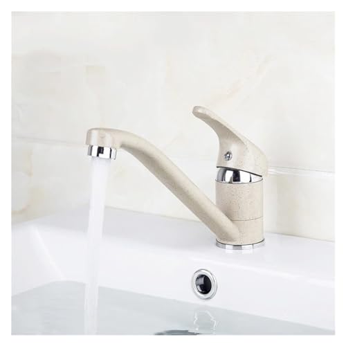 Mitigeur de lavabo à commande fluide monotrou pour évier de cuisine