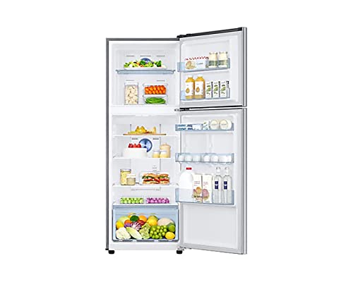 Image of Samsung 324L 3 Star Frost-Free Double Door Refrigerator Appliance (RT34B4513QB /HL, Bouquet Silver, 2022 Model)