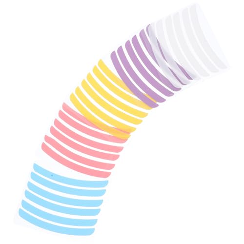 Angoily Almohadillas de Silicona para Lifting de Pestañas 15 Pares 30 Unidades en Colores Surtidos Reutilizables Kit para Levantar Pestañas Varillas para Permanente Herramienta
