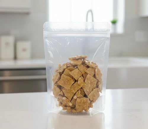 SweetGlob Old Fashioned Peanut Brittle, 2 Pound | Homemade Style, Traditional Crunchy Peanut Candy, Buttery Sweet Classic Brittle, Bulk Candy Bag - image 2