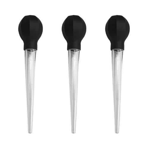 Happyyami 3pcs Turkey Baster Tip for Meat Injection for Turkey Chicken Tool for Flavorful Gravy