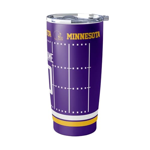 Image of ANTKING Minnesota Tumbler 20 oz Travel Coffee Cup for Men Women Boy Custom Name Number Gifts