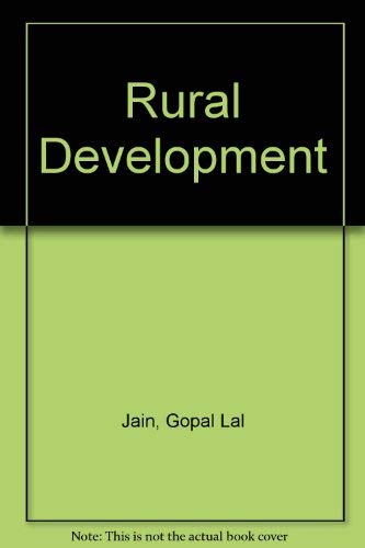 Buy Rural Development Book Online at Low Prices in India | Rural ...
