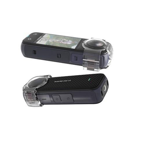 Protector de lente para Insta360 X4 anti-scratch transparente con marco 6