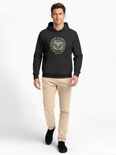 Image of BULLMER Trendy Cotton Blend Sweatshirt for Men | Stylish Full Sleeve Mens Sweatshirts & Hoodies for Winter Wear
