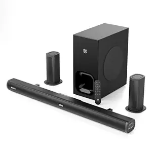 (Refurbished) GOVO GoSurround 990 Dolby Digital | 525W Sound bar, 5.1 Channel Home Theatre, 6.5
