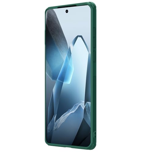 Image of Nillkin Case for OnePlus 13 One Plus 13 (1+13) (6.82 inch Inch) Super Frosted Shield Pro Hard Back Soft Border (PC + TPU) Shock Absorb Green Color