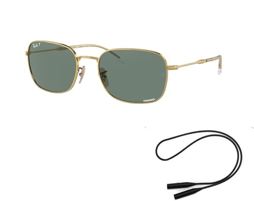 Ray-Ban RB3706 Sunglasses Bundle: RB 3706 001/O9 Arista Polar Grey and Universal Anti-slip Silicone Leash2