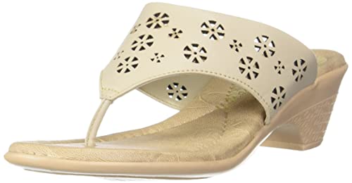 Image of BING BANG Women's Synthetic Slip-on Platform Heel Sandals