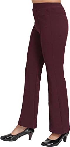 Image of YOZO Women's Regular Fit Cotton Blend Trouser