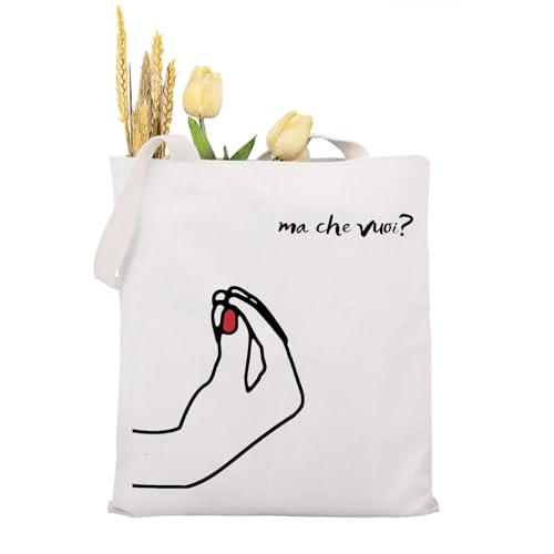 MAOFAED Italian Hand Gesture Tote Bag