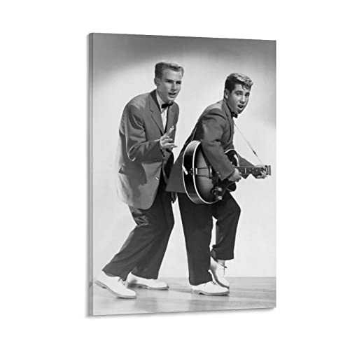 Poster Simon e Garfunkel décoration chambre adulte pour ambiance moderne et musicale