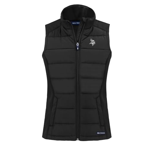 Cutter & Buck Women's NFL Evoke Hybrid Eco Softshell Recycled Full-Zip Vest2