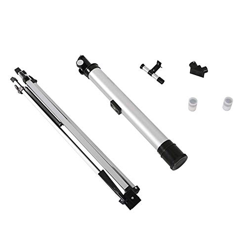 Telescopio astronómico refractor 50mm con trípode para principiantes miniatura 4