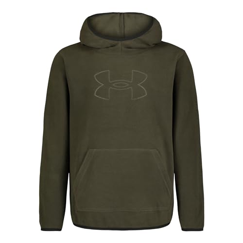 Image of Under Armour Boys' Pullover Hoodie Sweatshirt, Soft & Comfortable Fleece, Outdoor Collection
