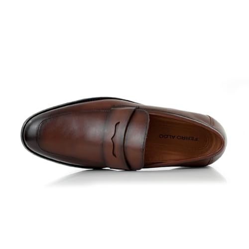 Image of Ferro Aldo Men's Loafer Collection | Classic Slip-on Penny Loafers & Driving Moccasins for Casual & Dress