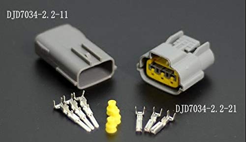 Wiring Connecting Terminals - 2SET Car Connector DJD7034-2.2-21 car Ignition Coil 3P Plug Sensor Connector Waterproof Connector high Voltage Package