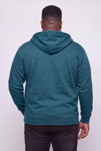 Image of KingSize Men's Big & Tall Fleece Zip-front Hoodie Jacket